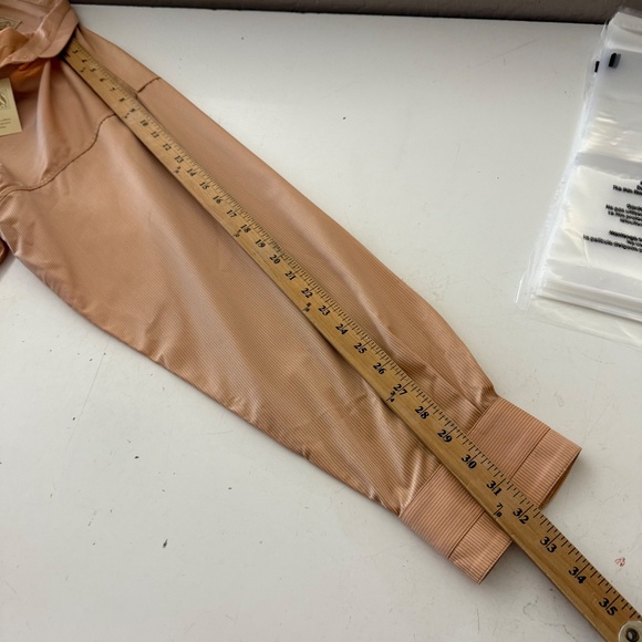 STUBBS Western Golden Pond Embroidered Striped Button Up Dress Shirt Mens XL NWT - Picture 7 of 10